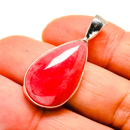 Pink Agate Pendants handcrafted by Ana Silver Co - PD745694