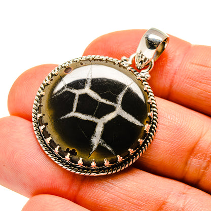Septarian Geode Pendants handcrafted by Ana Silver Co - PD745707