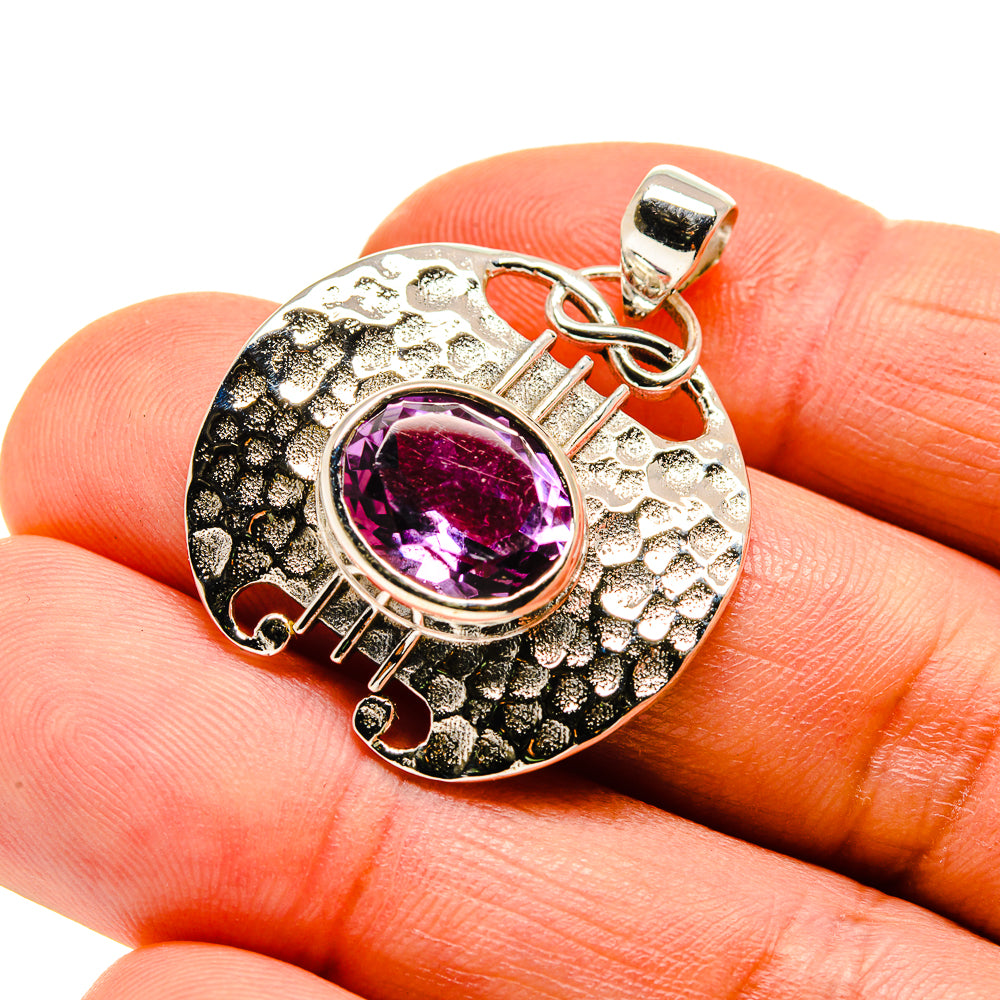 Amethyst Pendants handcrafted by Ana Silver Co - PD745709