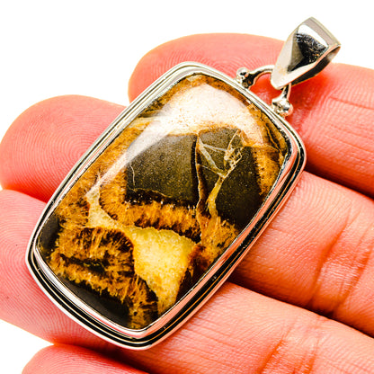 Septarian Nodule Pendants handcrafted by Ana Silver Co - PD745735
