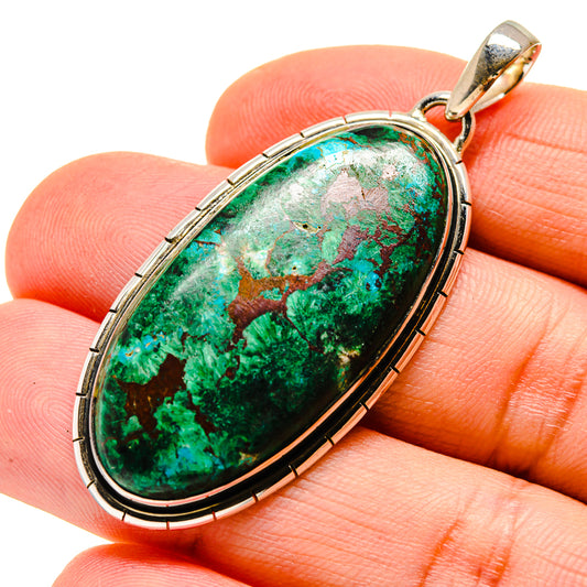 Chrysocolla Pendants handcrafted by Ana Silver Co - PD745750