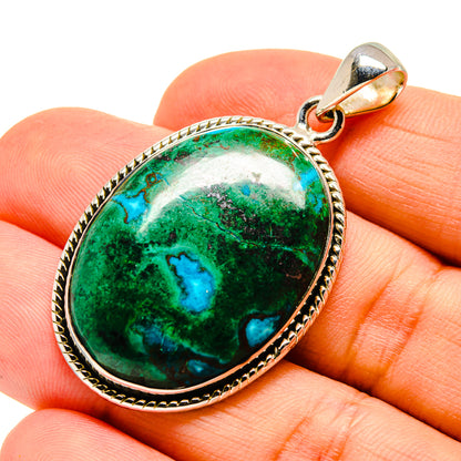 Chrysocolla Pendants handcrafted by Ana Silver Co - PD745811