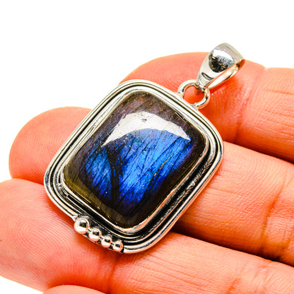 Labradorite Pendants handcrafted by Ana Silver Co - PD745849