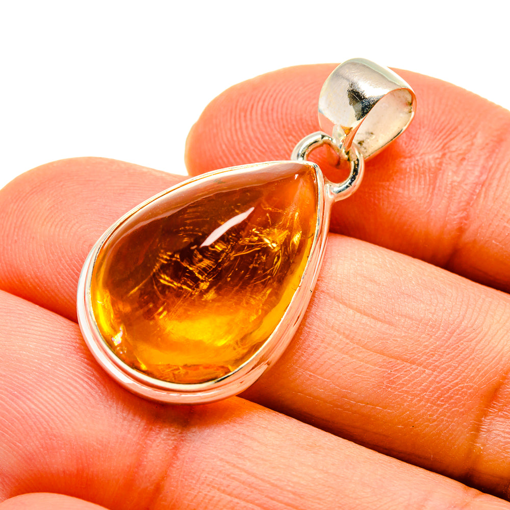 Citrine Pendants handcrafted by Ana Silver Co - PD745862