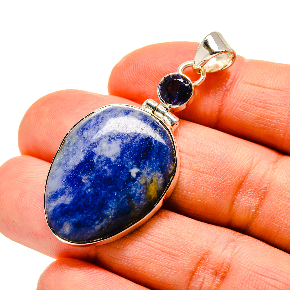 Sodalite Pendants handcrafted by Ana Silver Co - PD745909