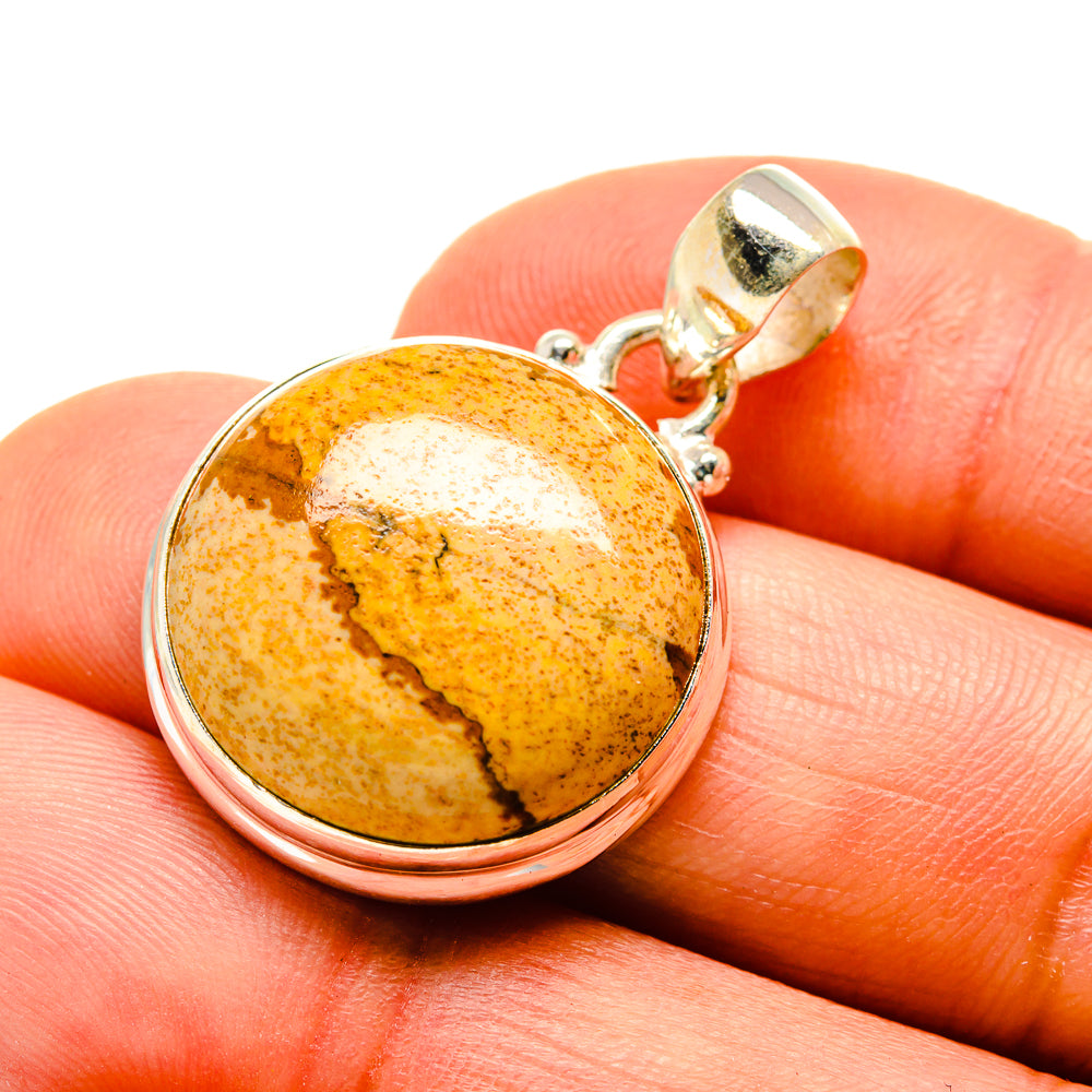 Picture Jasper Pendants handcrafted by Ana Silver Co - PD745946
