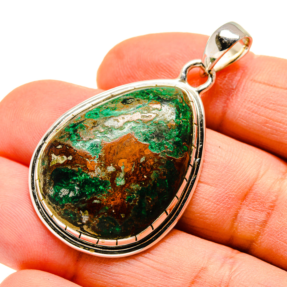 Chrysocolla Pendants handcrafted by Ana Silver Co - PD745967