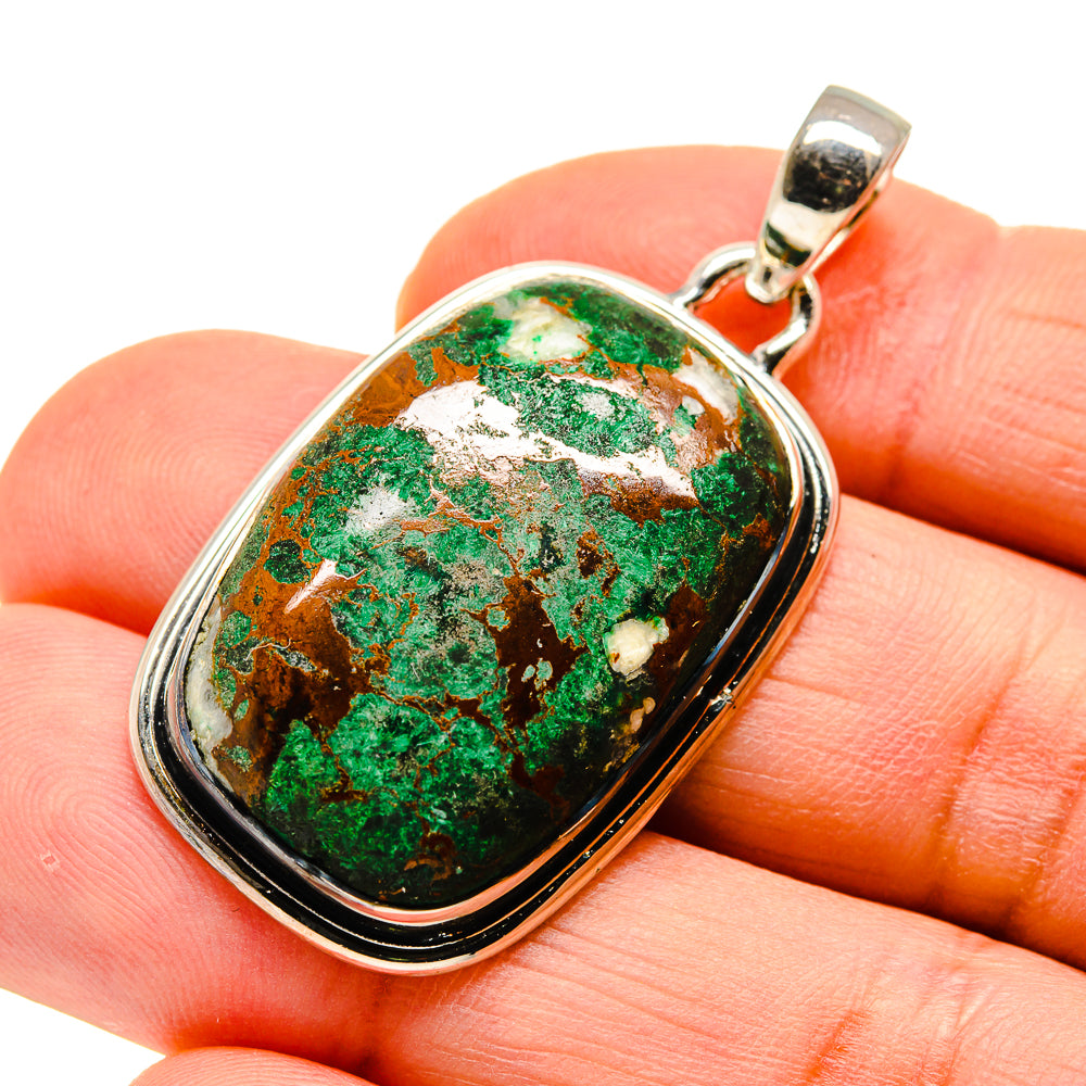 Chrysocolla Pendants handcrafted by Ana Silver Co - PD745972