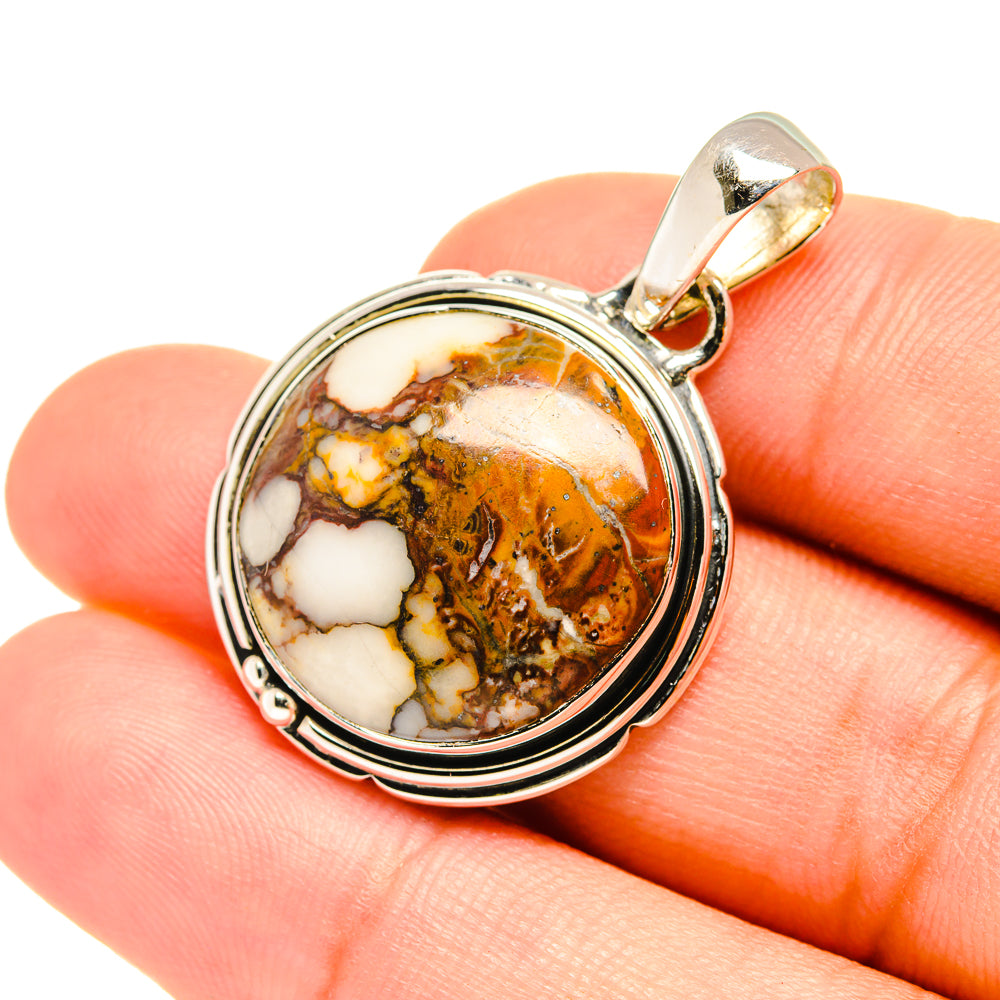 Wild Horse Jasper Pendants handcrafted by Ana Silver Co - PD7461