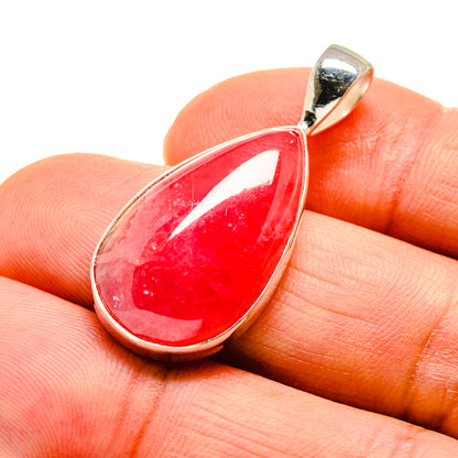 Pink Agate Pendants handcrafted by Ana Silver Co - PD746145