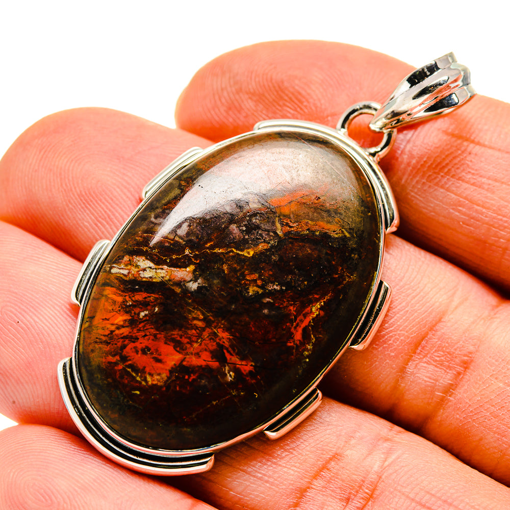 Red Jasper Pendants handcrafted by Ana Silver Co - PD746263