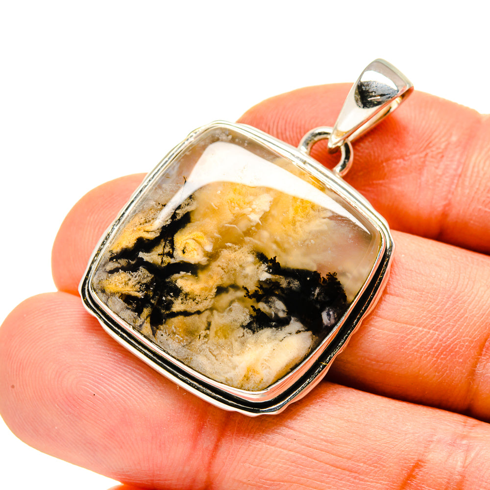 Montana Agate Pendants handcrafted by Ana Silver Co - PD746310