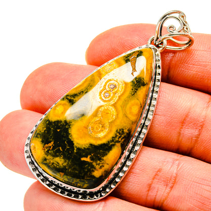 Ocean Jasper Pendants handcrafted by Ana Silver Co - PD746408