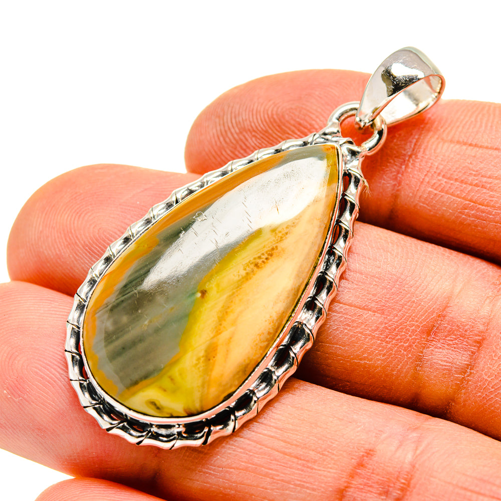 Willow Creek Jasper Pendants handcrafted by Ana Silver Co - PD746426