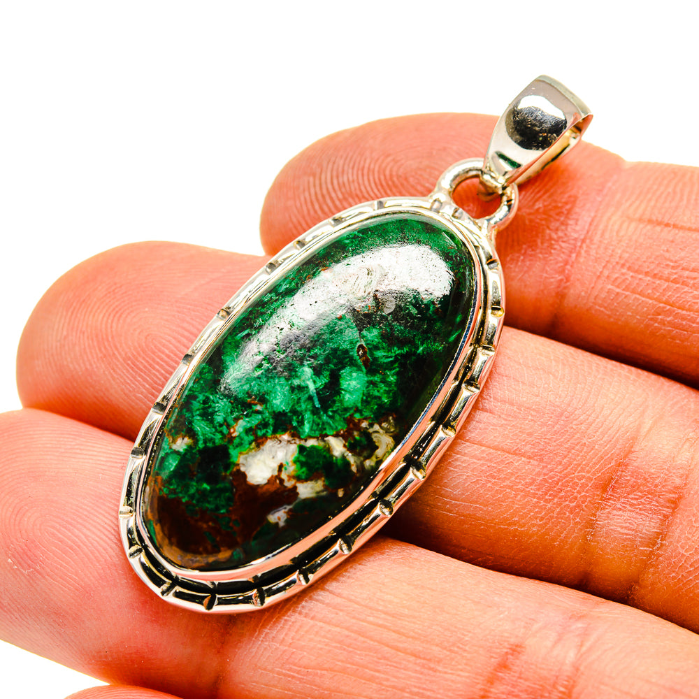 Chrysocolla Pendants handcrafted by Ana Silver Co - PD746435