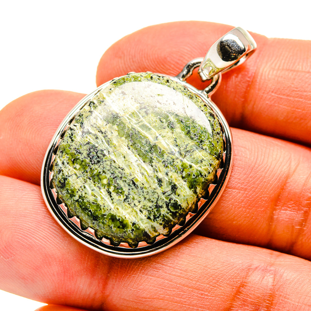 Lizard Jasper Pendants handcrafted by Ana Silver Co - PD746465
