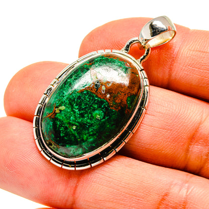 Chrysocolla Pendants handcrafted by Ana Silver Co - PD746469