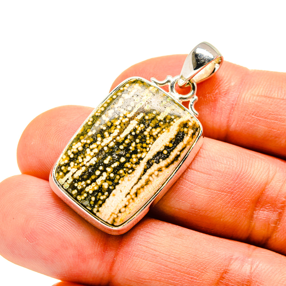 Ocean Jasper Pendants handcrafted by Ana Silver Co - PD746489