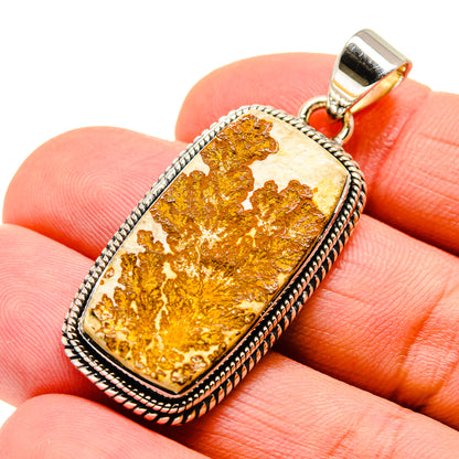 Germany Psilomelane Dendrite Pendants handcrafted by Ana Silver Co - PD746572