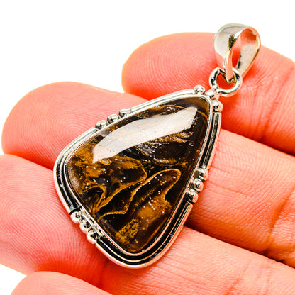 Turkish Tube Agate Pendants handcrafted by Ana Silver Co - PD746590