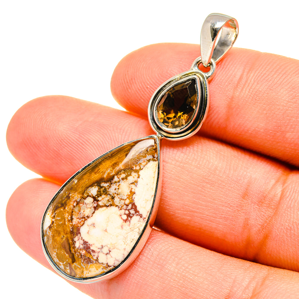 Wild Horse Jasper Pendants handcrafted by Ana Silver Co - PD7466