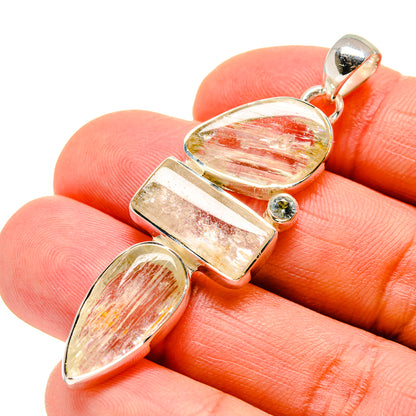 Prehnite Pendants handcrafted by Ana Silver Co - PD746668