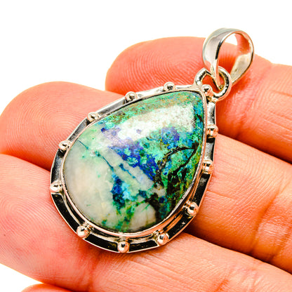 Azurite Pendants handcrafted by Ana Silver Co - PD746739