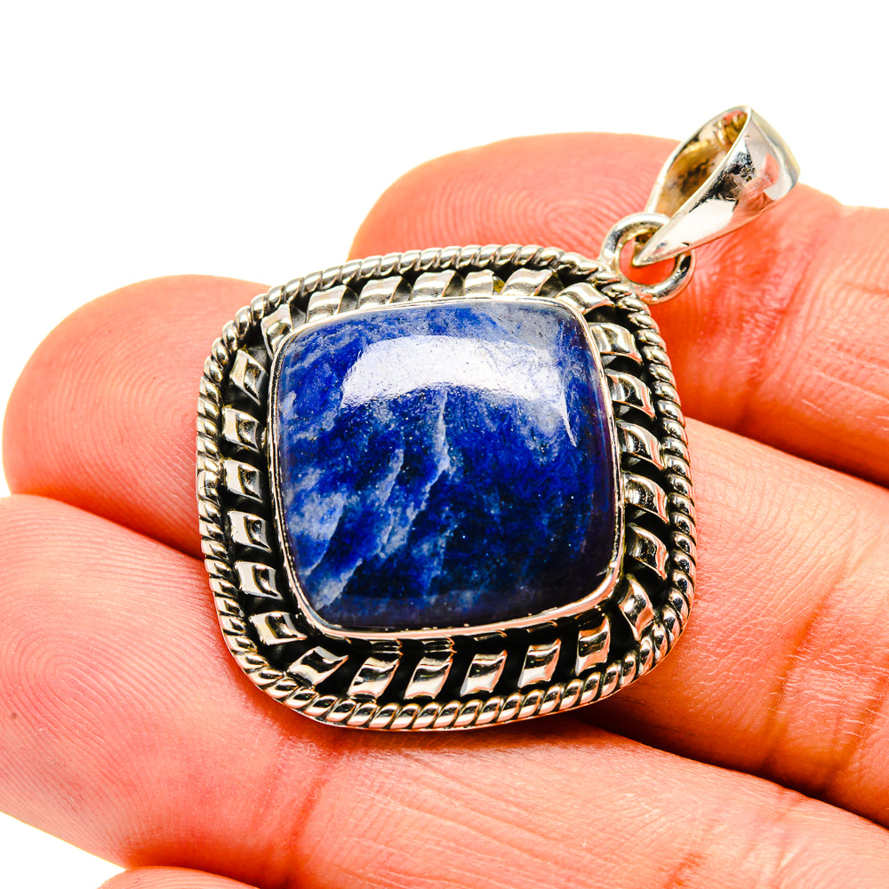 Sodalite Pendants handcrafted by Ana Silver Co - PD746748