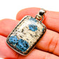 K2 Blue Azurite Pendants handcrafted by Ana Silver Co - PD746769