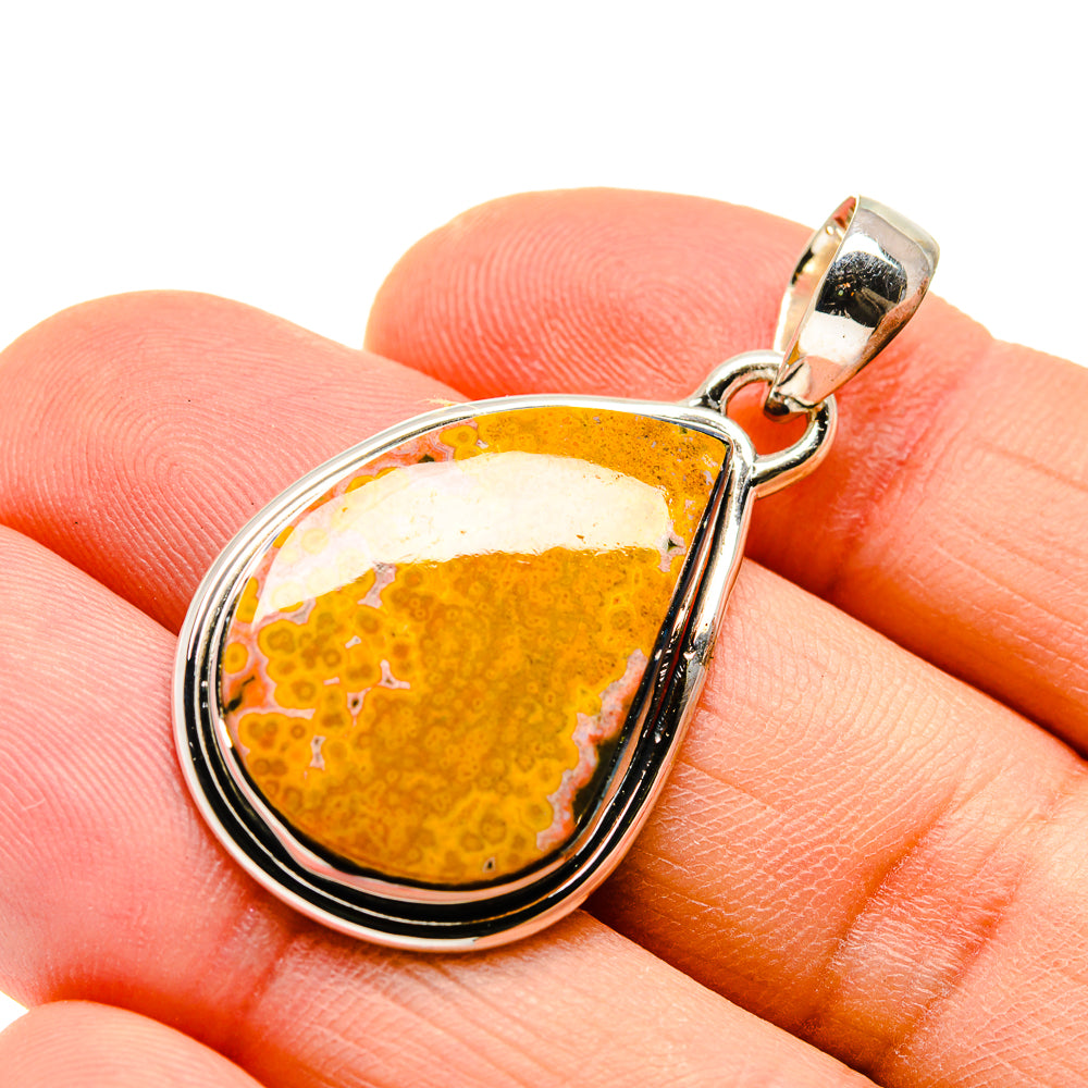 Ocean Jasper Pendants handcrafted by Ana Silver Co - PD746803