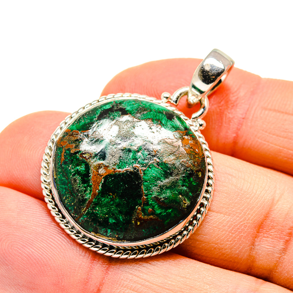 Chrysocolla Pendants handcrafted by Ana Silver Co - PD746811