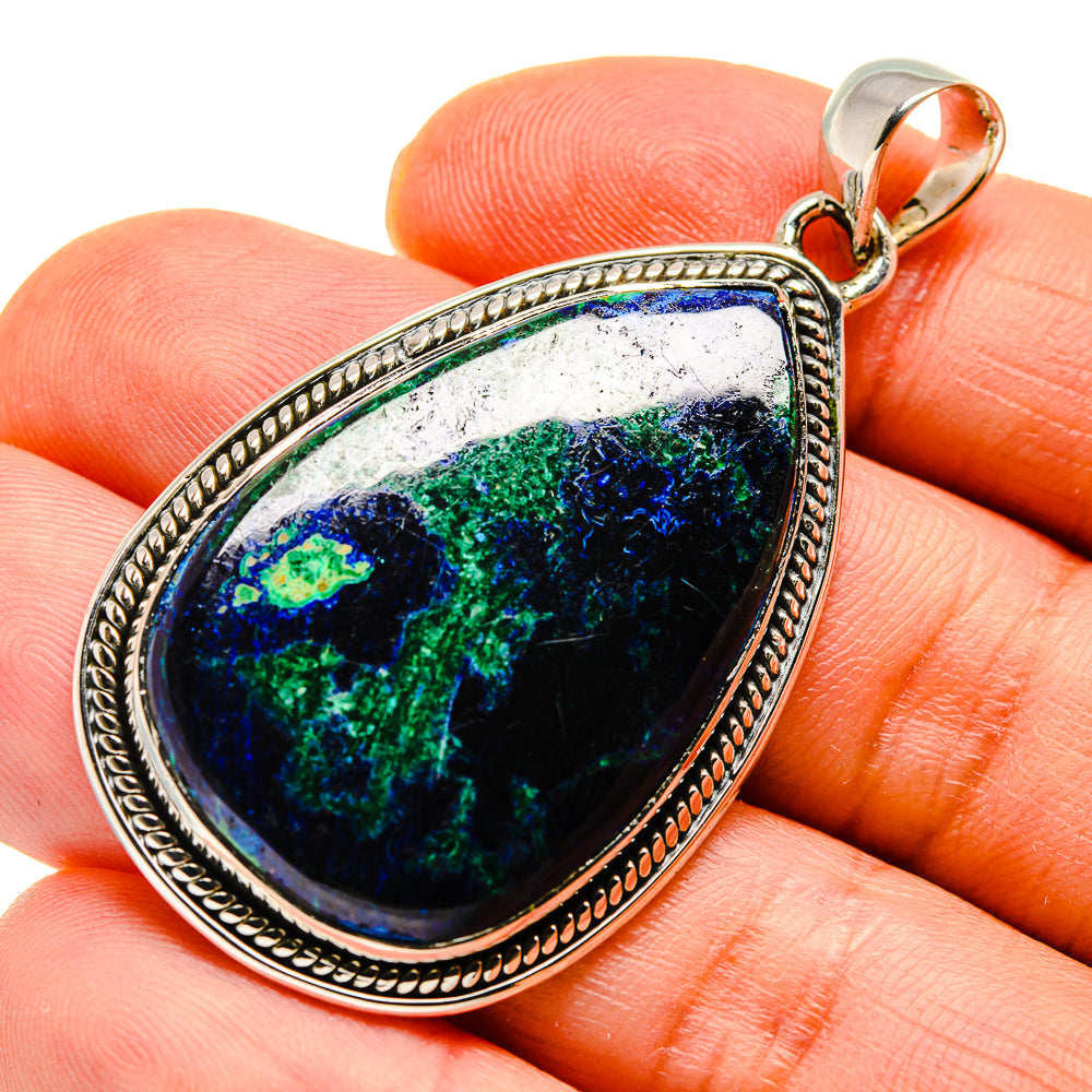 Chrysocolla Pendants handcrafted by Ana Silver Co - PD746932