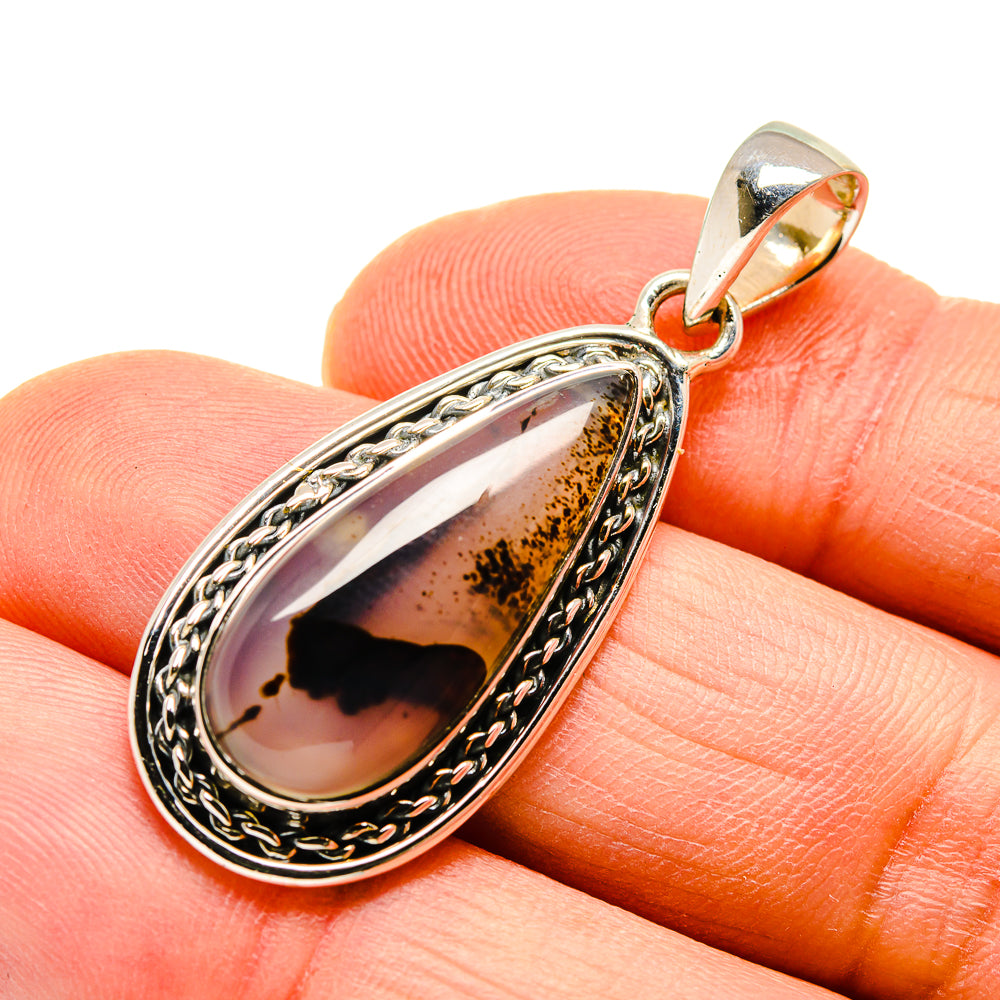 Montana Agate Pendants handcrafted by Ana Silver Co - PD746967