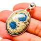 K2 Blue Azurite Pendants handcrafted by Ana Silver Co - PD747058