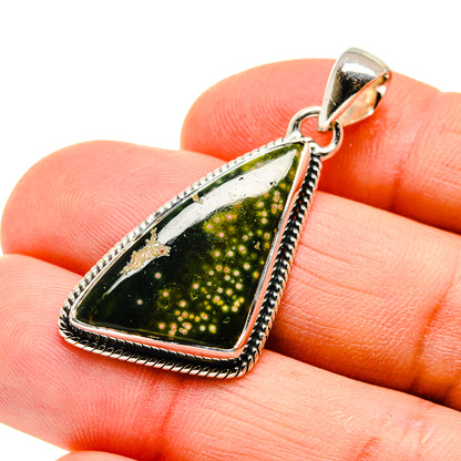 Ocean Jasper Pendants handcrafted by Ana Silver Co - PD747076