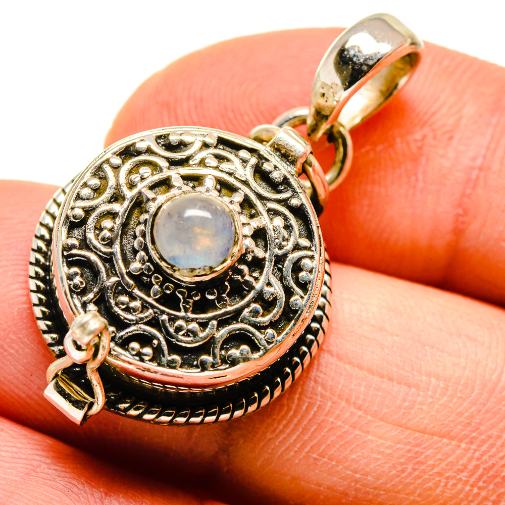 Rainbow Moonstone Pendants handcrafted by Ana Silver Co - PD747153