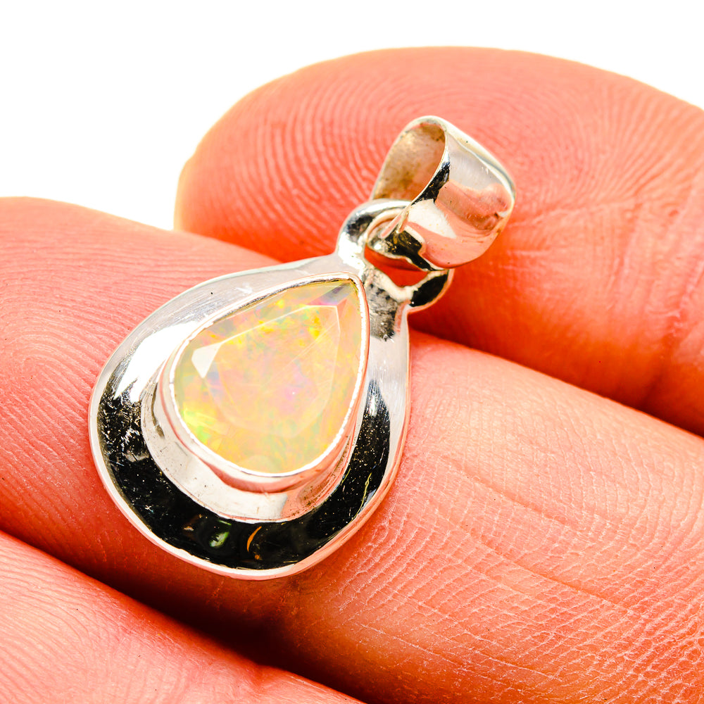 Ethiopian Opal Pendants handcrafted by Ana Silver Co - PD747157