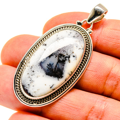 Dendritic Opal Pendants handcrafted by Ana Silver Co - PD747198
