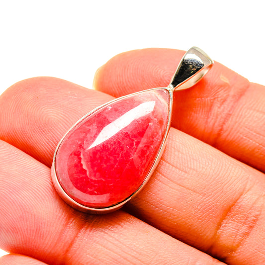 Pink Agate Pendants handcrafted by Ana Silver Co - PD747237