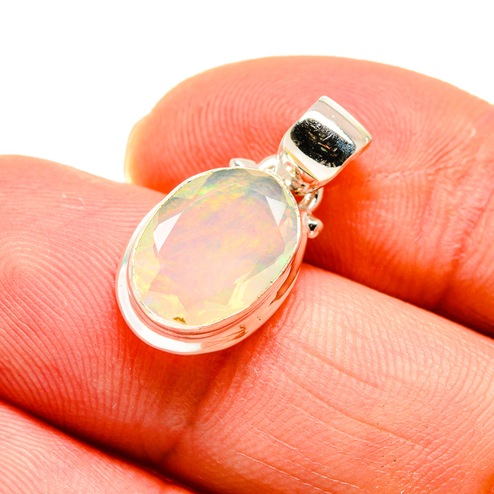 Ethiopian Opal Pendants handcrafted by Ana Silver Co - PD747246