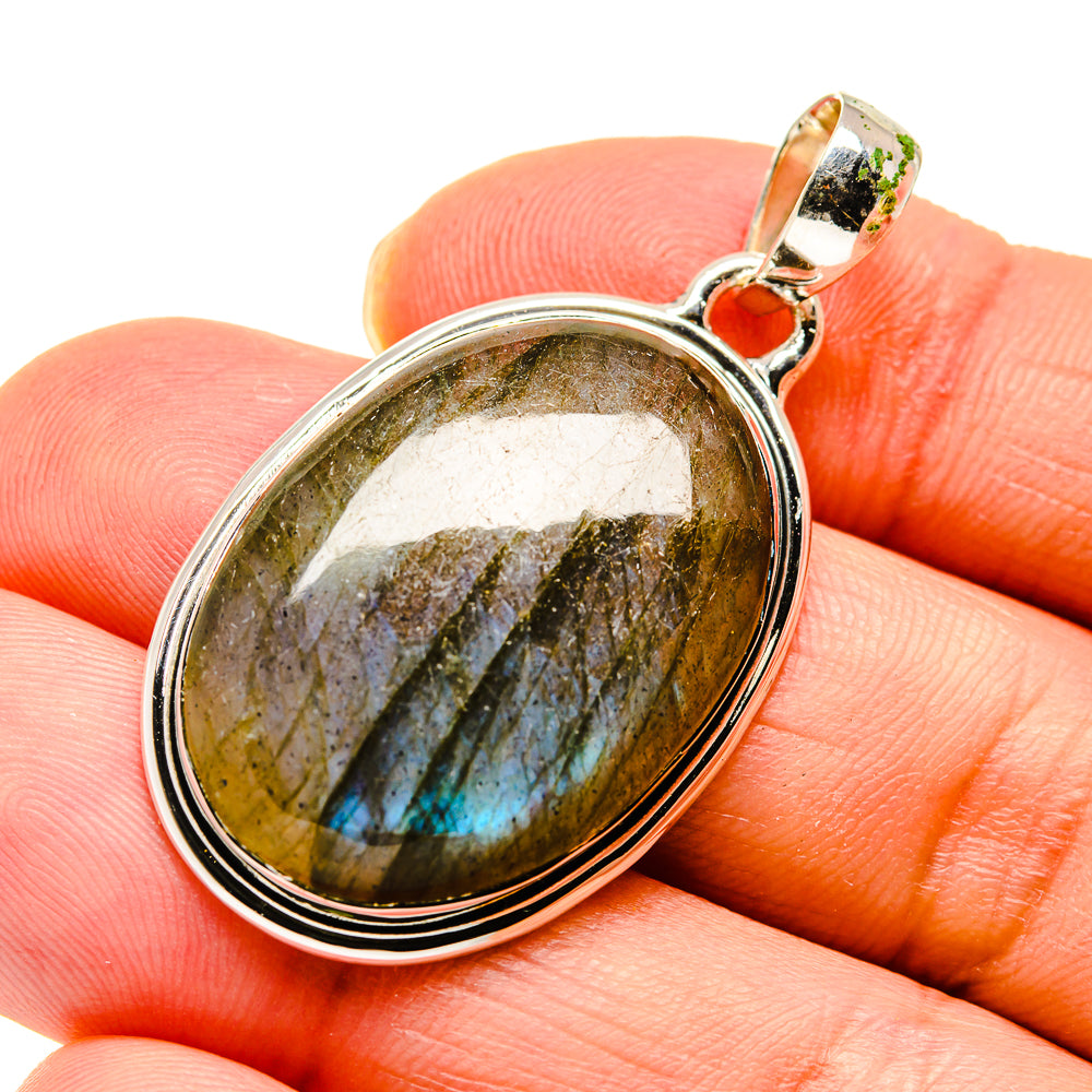 Labradorite Pendants handcrafted by Ana Silver Co - PD747259