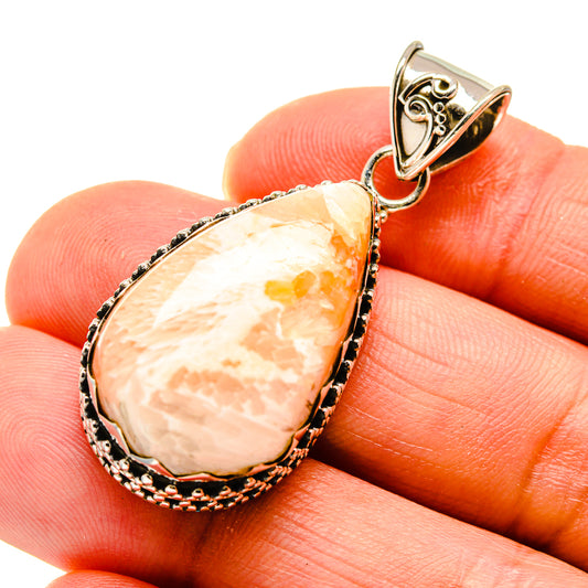 Scolecite Pendants handcrafted by Ana Silver Co - PD747295
