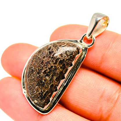 Dinosaur Bone Pendants handcrafted by Ana Silver Co - PD7473