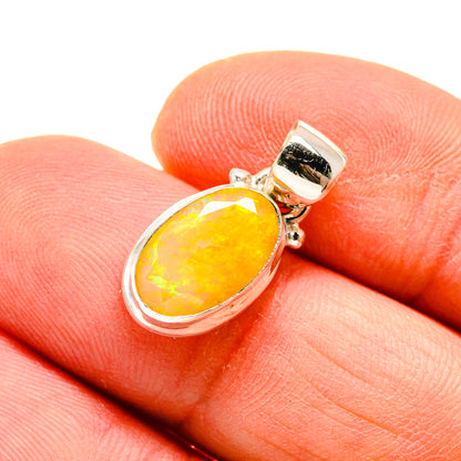 Ethiopian Opal Pendants handcrafted by Ana Silver Co - PD747802