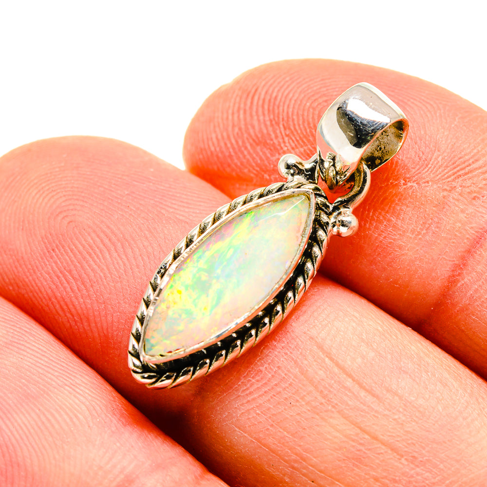 Ethiopian Opal Pendants handcrafted by Ana Silver Co - PD747806