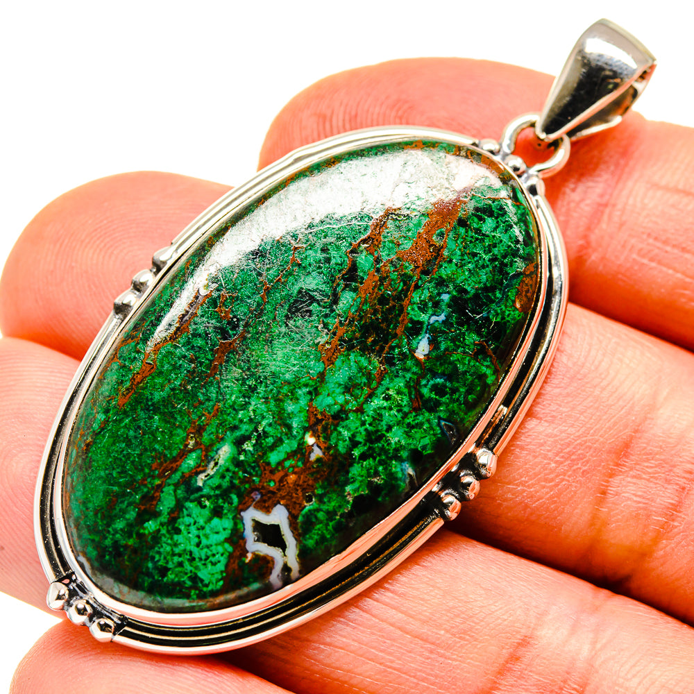 Chrysocolla Pendants handcrafted by Ana Silver Co - PD747859