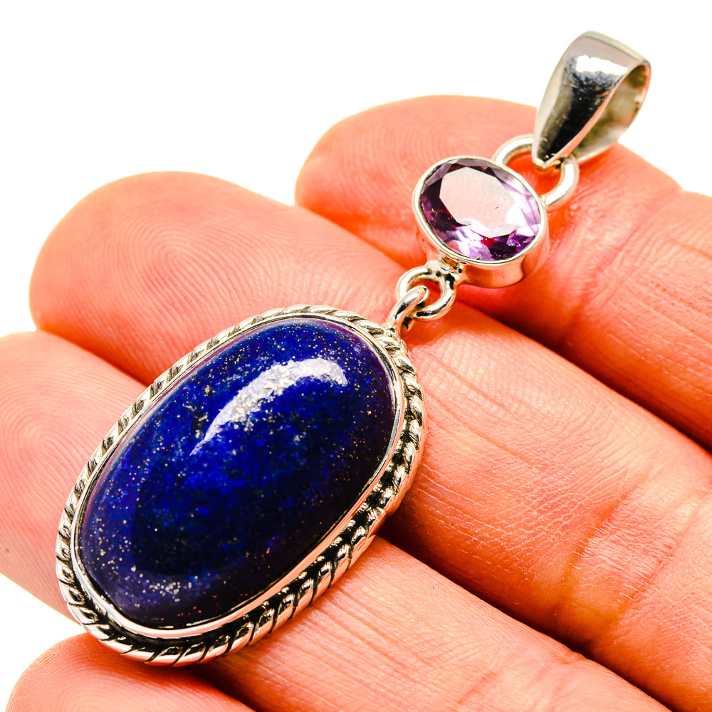 Lapis Lazuli Pendants handcrafted by Ana Silver Co - PD747872