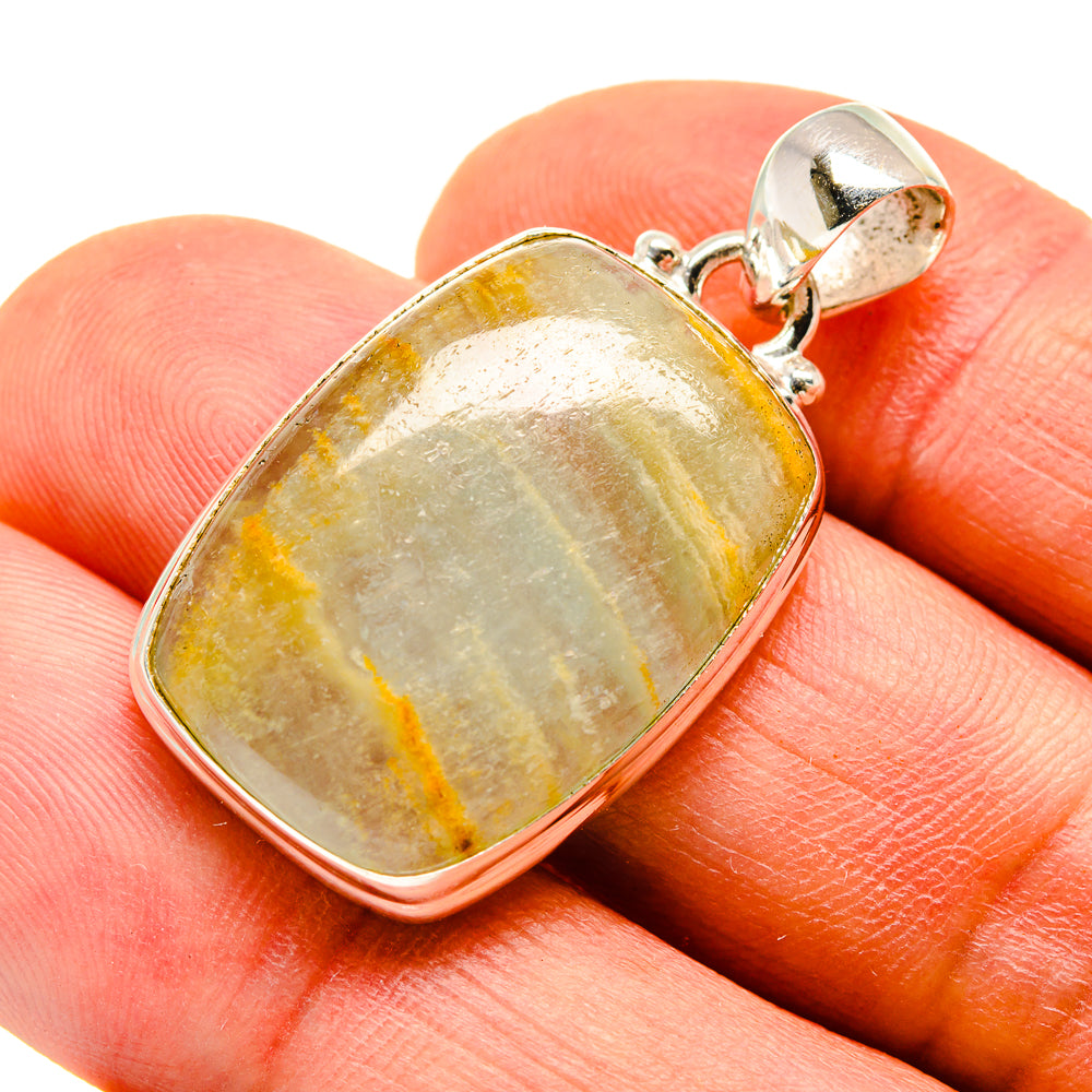 Green Fluorite Pendants handcrafted by Ana Silver Co - PD747915
