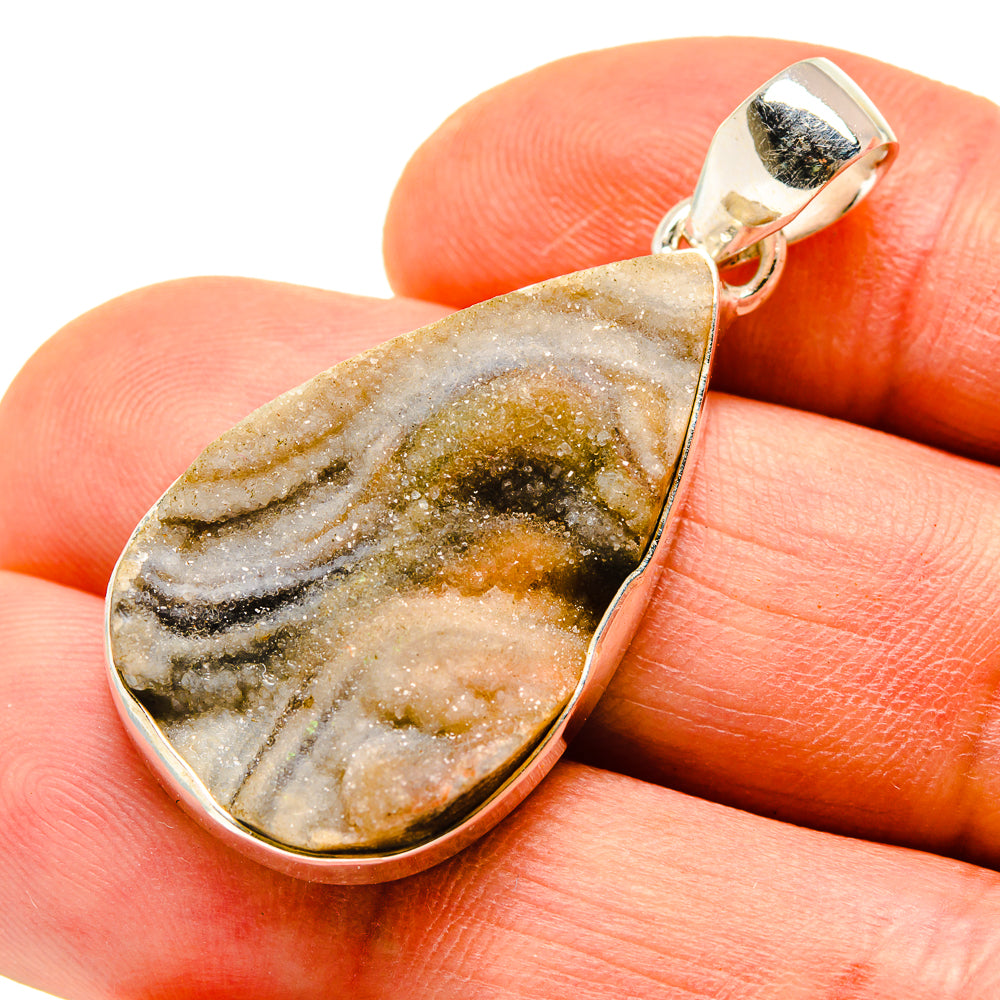 Desert Druzy Pendants handcrafted by Ana Silver Co - PD747950