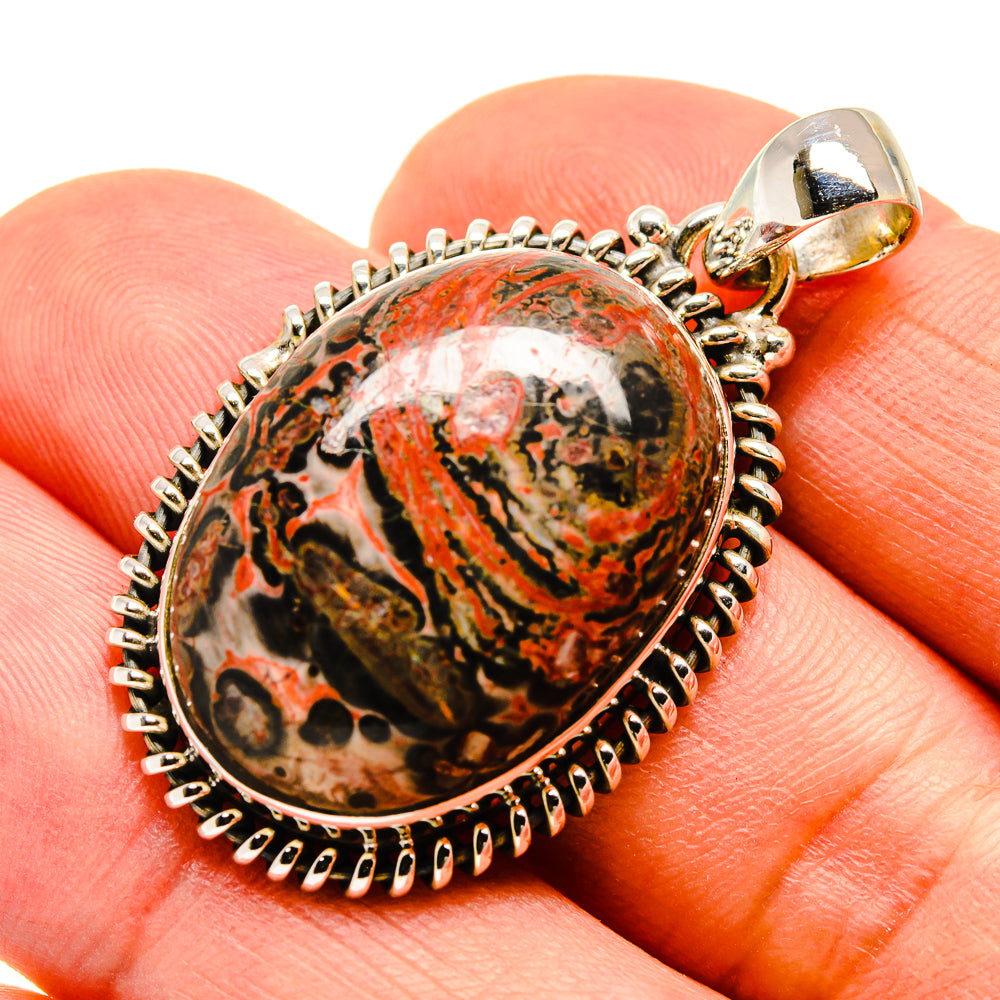 Poppy Jasper Pendants handcrafted by Ana Silver Co - PD748011